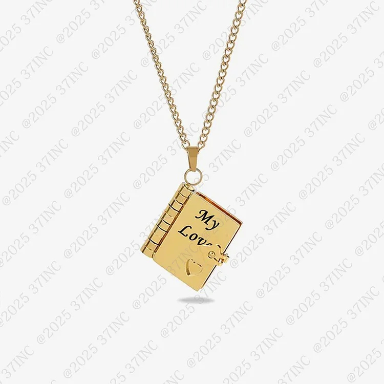 [Save 43%⚡️]For Love - My Love Book Necklace